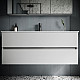 Купить Тумба под раковину Sancos Urban 120 UR120-1W подвесная Белый глянец в магазине сантехники Santeh-Crystal.ru