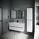 Купить Тумба под раковину Sancos Urban 120 UR120-1W подвесная Белый глянец в магазине сантехники Santeh-Crystal.ru