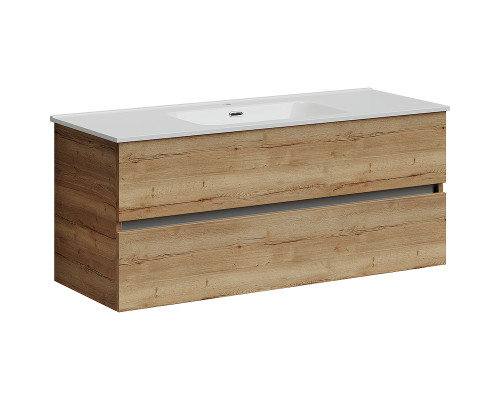 Приобрести Тумба под раковину Sancos Urban 120 UR120-1EG подвесная Дуб Галифакс натуральный в магазине сантехники Santeh-Crystal.ru