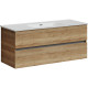 Приобрести Тумба под раковину Sancos Urban 120 UR120-1EG подвесная Дуб Галифакс натуральный в магазине сантехники Santeh-Crystal.ru