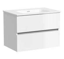 Тумба под раковину Sancos Urban 70 UR70W подвесная Белый глянец