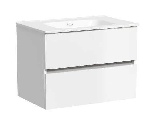 Тумба под раковину Sancos Urban 70 UR70W подвесная Белый глянец