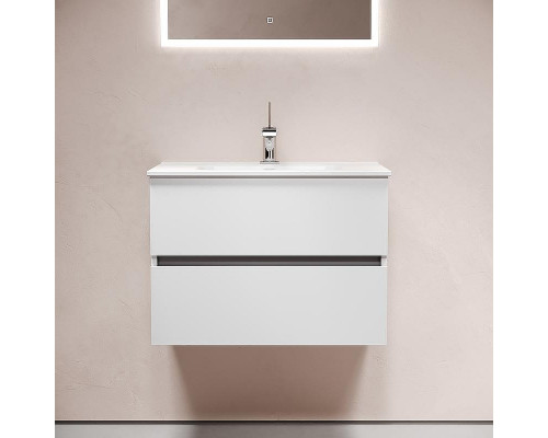 Тумба под раковину Sancos Urban 70 UR70W подвесная Белый глянец