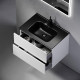 Тумба под раковину Sancos Urban 70 UR70W подвесная Белый глянец