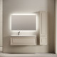 Тумба под раковину Sancos Very 120 L VR120LCE подвесная цвет Beige Soft