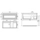 Тумба под раковину Sancos Very 100 R VR100RCE подвесная Beige Soft