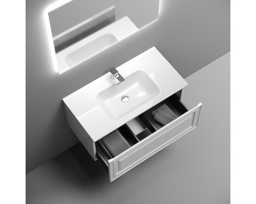Тумба под раковину Sancos Very 90 VR90W подвесная Bianco