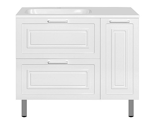 Santeh-Crystal.ru: Тумба под раковину Style Line Альба 90 L Люкс Plus ЛС-000010052 Белая Приобрести Тумба под раковину Style Line Альба 90 L Люкс Plus ЛС-000010052 Белая в магазине сантехники Santeh-Crystal.ru