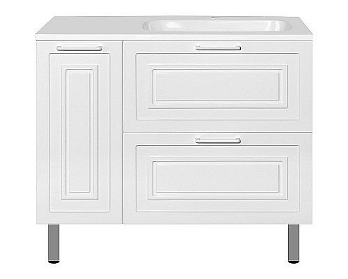 Santeh-Crystal.ru: Тумба под раковину Style Line Альба 90 R Люкс Plus ЛС-000010054 Белая Купить Тумба под раковину Style Line Альба 90 R Люкс Plus ЛС-000010054 Белая в магазине сантехники Santeh-Crystal.ru