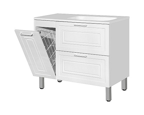 Santeh-Crystal.ru: Тумба под раковину Style Line Альба 90 R Люкс Plus ЛС-000010054 Белая Купить Тумба под раковину Style Line Альба 90 R Люкс Plus ЛС-000010054 Белая в магазине сантехники Santeh-Crystal.ru
