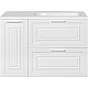 Купить Тумба под раковину Style Line Альба 90 R Люкс Plus ЛС-000010054 Белая в магазине сантехники Santeh-Crystal.ru