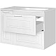 Купить Тумба под раковину Style Line Альба 90 R Люкс Plus ЛС-000010054 Белая в магазине сантехники Santeh-Crystal.ru