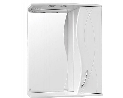 Santeh-Crystal.ru: Зеркало со шкафом Style Line Амелия 65 с подсветкой Белый глянец Приобрести Зеркало со шкафом Style Line Амелия 65 с подсветкой Белый глянец в магазине сантехники Santeh-Crystal.ru