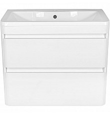Тумба под раковину Style Line Атлантика Люкс Plus 80 СС-00000691 подвесная Белая