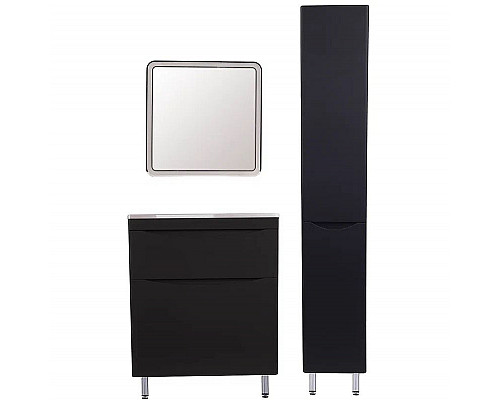 Santeh-Crystal.ru: Тумба под раковину Style Line Бергамо 70 СС-00002311 Черная антискрейч Заказать Тумба под раковину Style Line Бергамо 70 СС-00002311 Черная антискрейч в магазине сантехники Santeh-Crystal.ru