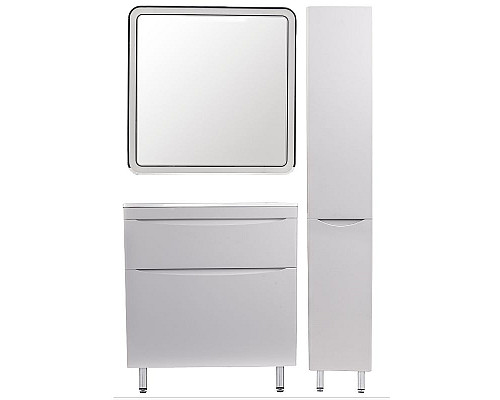 Santeh-Crystal.ru: Тумба под раковину Style Line Бергамо 80 СС-00002314 Белая антискрейч Купить Тумба под раковину Style Line Бергамо 80 СС-00002314 Белая антискрейч в магазине сантехники Santeh-Crystal.ru