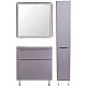 Купить Тумба под раковину Style Line Бергамо 80 СС-00002315 Серая антискрейтч в магазине сантехники Santeh-Crystal.ru