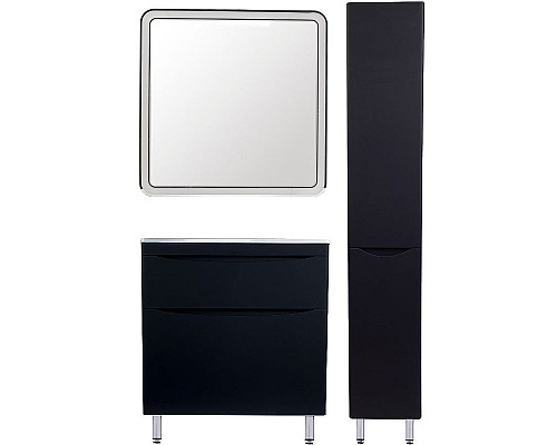 Santeh-Crystal.ru: Тумба под раковину Style Line Бергамо 80 СС-00002313 Черная антискрейч Приобрести Тумба под раковину Style Line Бергамо 80 СС-00002313 Черная антискрейч в магазине сантехники Santeh-Crystal.ru