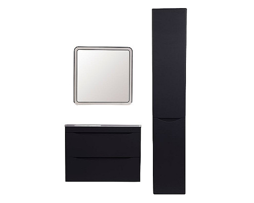 Santeh-Crystal.ru: Тумба под раковину Style Line Бергамо 70 СС-00002321 подвесная Черная антискрейч Заказать Тумба под раковину Style Line Бергамо 70 СС-00002321 подвесная Черная антискрейч в магазине сантехники Santeh-Crystal.ru