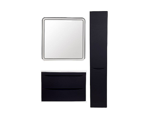 Santeh-Crystal.ru: Тумба под раковину Style Line Бергамо 80 СС-00002324 подвесная Черная антискрейч Приобрести Тумба под раковину Style Line Бергамо 80 СС-00002324 подвесная Черная антискрейч в магазине сантехники Santeh-Crystal.ru