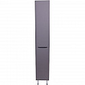 Шкаф пенал Style Line Бергамо 30 R СС-00002330 с бельевой корзиной Серый антискрейтч Шкаф пенал Style Line Бергамо 30 R СС-00002330 с бельевой корзиной Серый антискрейтч