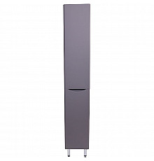 Шкаф пенал Style Line Бергамо 30 R СС-00002330 с бельевой корзиной Серый антискрейтч