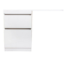 Тумба под раковину Style Line Даллас Люкс Plus 130 СС-00002348 Белая