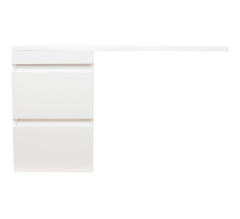 Тумба под раковину Style Line Даллас Люкс Plus 100 СС-00002349 подвесная Белая