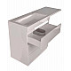 Приобрести Тумба под раковину Style Line Даллас 150 СС-00002305 Белый глянец в магазине сантехники Santeh-Crystal.ru