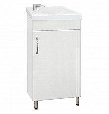 Тумба под раковину Style Line Эко Стандарт 1 Комо 40 Белый глянец