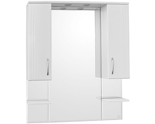 Santeh-Crystal.ru: Зеркало со шкафом Style Line Эко стандарт Энигма 90 С с подсветкой Белый глянец Заказать Зеркало со шкафом Style Line Эко стандарт Энигма 90 С с подсветкой Белый глянец в магазине сантехники Santeh-Crystal.ru