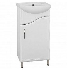 Тумба под раковину Style Line Эко Волна 2 Азов 40 Белый глянец