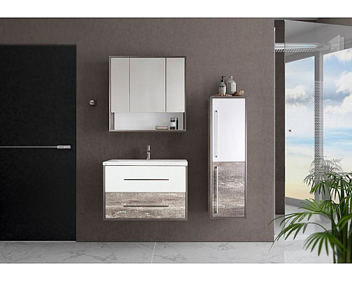 Santeh-Crystal.ru: Тумба под раковину Style Line Экзотик 80 Plus подвесная Белый Светлое дерево Заказать Тумба под раковину Style Line Экзотик 80 Plus подвесная Белый Светлое дерево в магазине сантехники Santeh-Crystal.ru