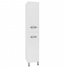 Шкаф пенал Style Line Жасмин 36 Белый глянец