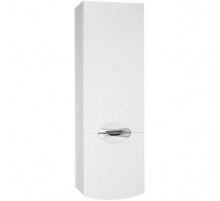 Шкаф пенал Style Line Жасмин 2 36 Люкс подвесной Белый глянец