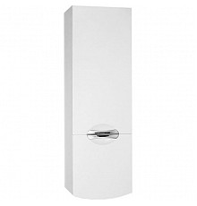 Шкаф пенал Style Line Жасмин 2 36 Люкс подвесной Белый глянец