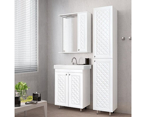 Santeh-Crystal.ru: Тумба под раковину Style Line Канна 60 Люкс ЛС-00000726 Белый глянец Купить Тумба под раковину Style Line Канна 60 Люкс ЛС-00000726 Белый глянец в магазине сантехники Santeh-Crystal.ru