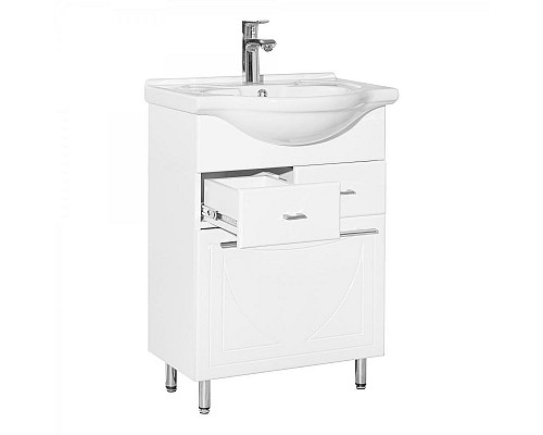 Купить Тумба под раковину Style Line Лана 60 СС-00002253 Белая в магазине сантехники Santeh-Crystal.ru