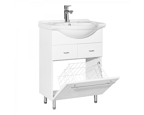 Купить Тумба под раковину Style Line Лана 60 СС-00002253 Белая в магазине сантехники Santeh-Crystal.ru