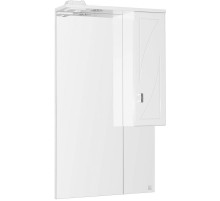 Зеркало со шкафом Style Line Лана 60 СС-00002254 с подсветкой Белое