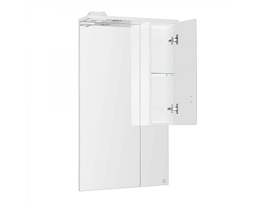 Приобрести Зеркало со шкафом Style Line Лана 60 СС-00002254 с подсветкой Белое в магазине сантехники Santeh-Crystal.ru