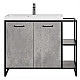 Заказать Тумба под раковину Style Line Лофт Classic 80/100 Бетон в магазине сантехники Santeh-Crystal.ru
