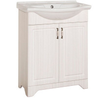 Тумба под раковину Style Line Олеандр 2 Люкс 65 ЛС-00000199 Рельеф пастель