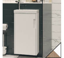 Тумба под раковину Velvex Klaufs 40 tpKLA.40.1D-617.216 подвесная Белый+Дерево