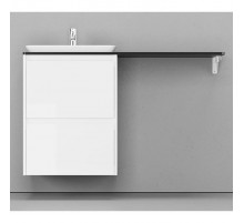 Тумба под раковину Velvex Klaufs 56x60.2Y tpKLA.56.60.2Y-616.216 подвесная Белая