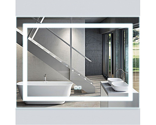 Заказать Зеркало Vincea 100 VLM-2C100 с подсветкой с сенсорным выключателем в магазине сантехники Santeh-Crystal.ru