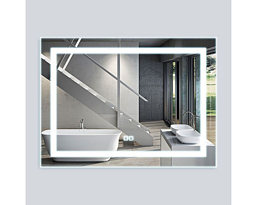 Заказать Зеркало Vincea 100 VLM-2C100 с подсветкой с сенсорным выключателем в магазине сантехники Santeh-Crystal.ru