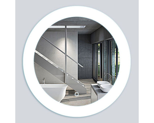 Купить Зеркало Vincea 77 VLM-2G770 с подсветкой с сенсорным выключателем в магазине сантехники Santeh-Crystal.ru