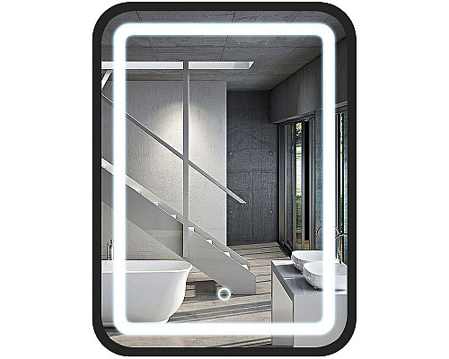 Заказать Зеркало Vincea 60 VLM-2D600B с подсветкой с сенсорным выключателем в магазине сантехники Santeh-Crystal.ru