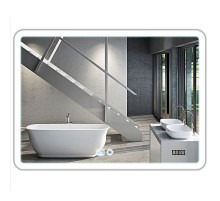 Зеркало Vincea 100 VLM-2A100-2W с подсветкой с часами и функцией антизапотевания